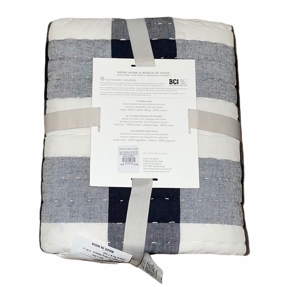Pottery Barn Kids Bedding Pottery Barn Buffalo Check Quilt Crib Toddler Bed Poshmark